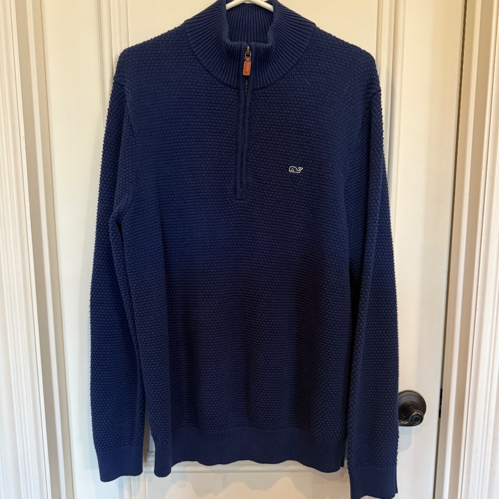 Vineyard Vines Quarter zip sweater